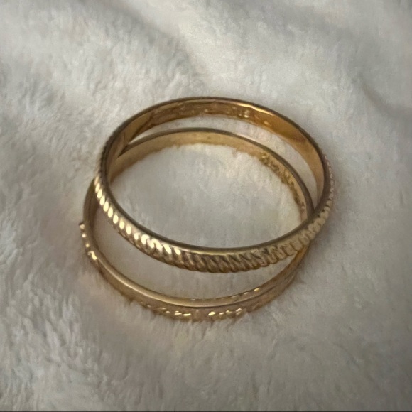 Lilly Pulitzer Gold Bangles Set “In The Jungle” - Picture 15 of 15